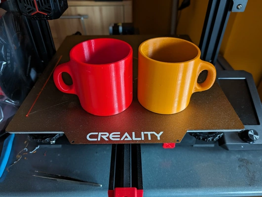 tasse 3d modèles télécharger créalité nuage 3d print model - Mito3D