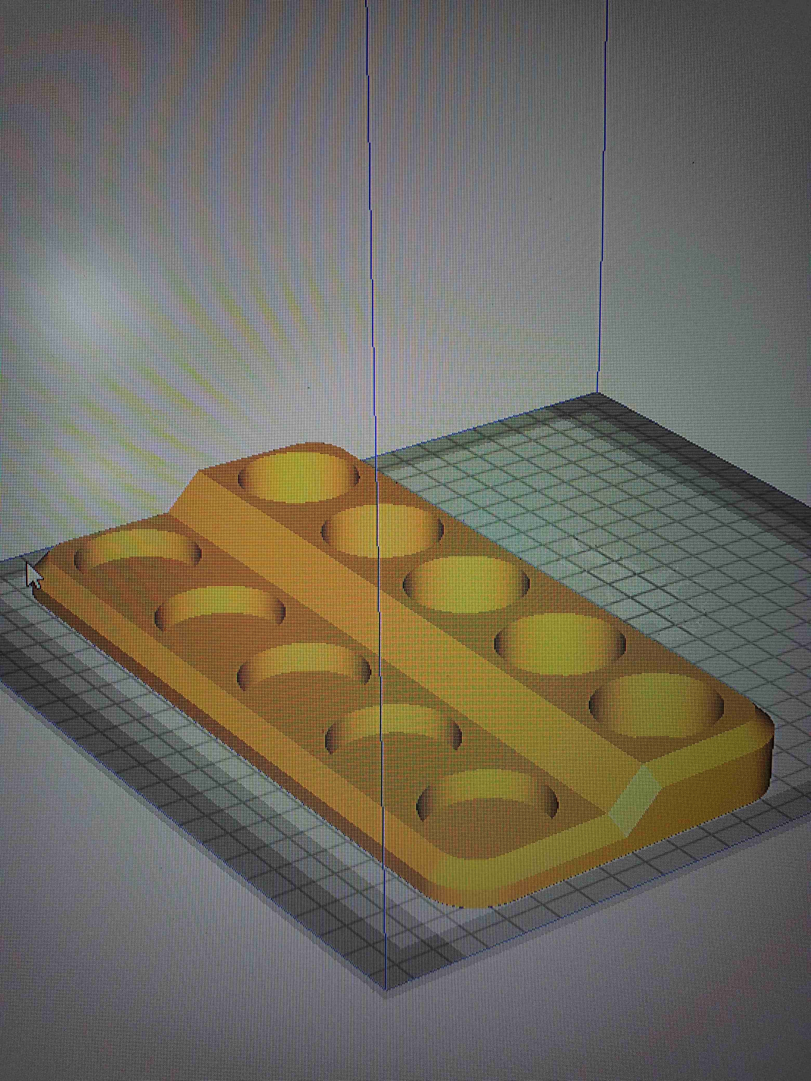 Tätowierung Tinte Flasche Halter Unterstützung 33 mm 3D print model - Mito3D