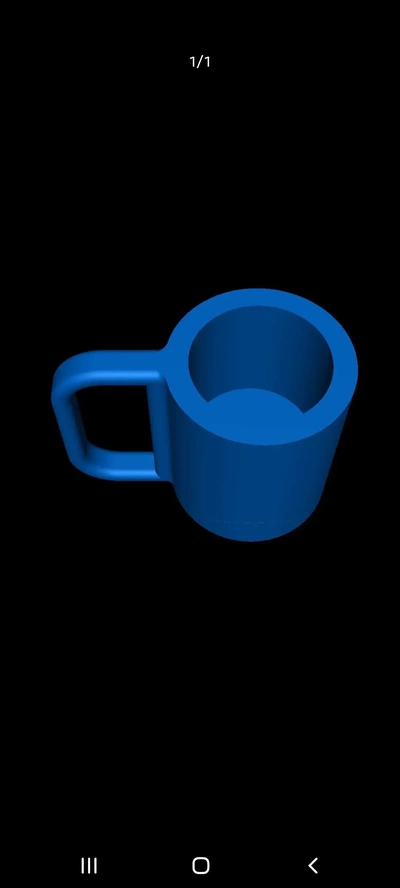 taza 3d modelos descargar crealidad nube 3d print model - Mito3D