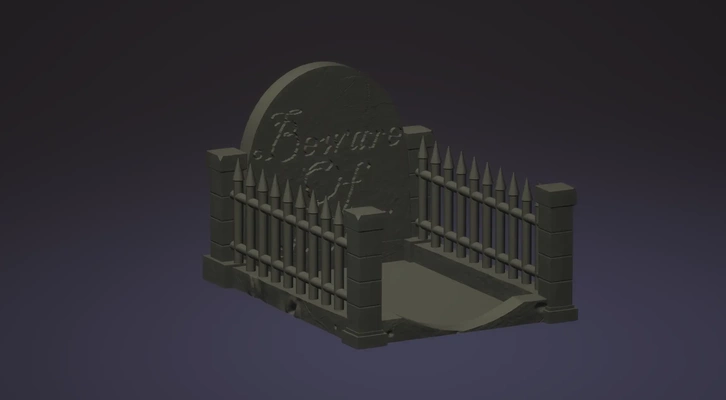 tcg karte friedhof 3d modelle download realität wolke 3d print model - Mito3D