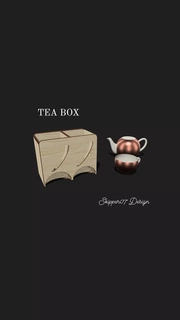 tea box Household 3d print model - Mito3D