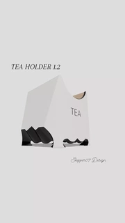 tea holder 12 Household 3d print model - Mito3D