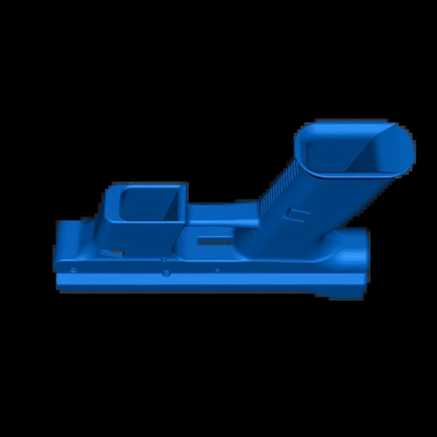 tec 9 bajar 3d modelos descargar crealidad nube 3d print model - Mito3D