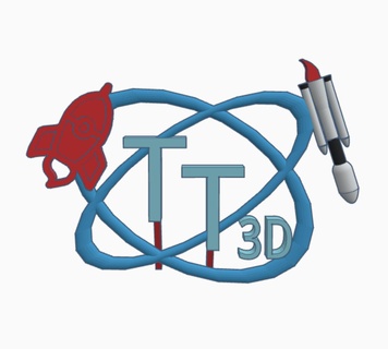 techtmw ufficiale logo 3d print model - Mito3D