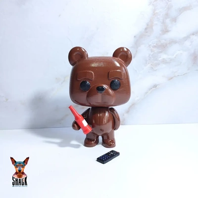 ted funko pop fanart 3d modeller indir creality bulut 3d print model - Mito3D