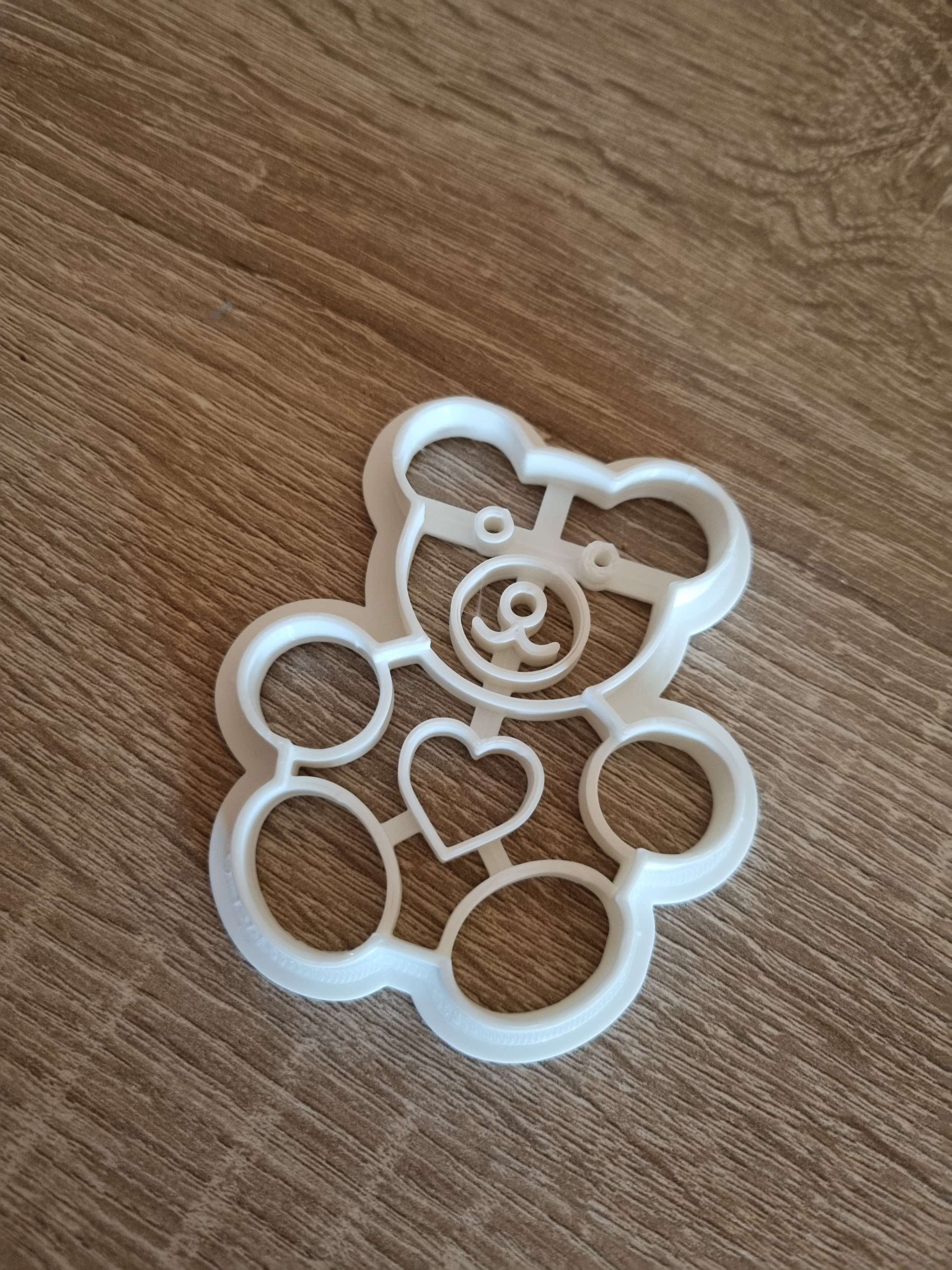 teddy bear cookie cutter Others 3D print model - Mito3D