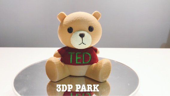 teddy bär 3d modelle download realität wolke zeichen 3d print model - Mito3D