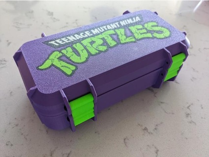 adolescent mutant ninja tortues jouet boîte incruster jouets Jeux 3d print model - Mito3D