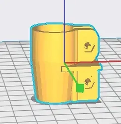 telescópico tubo braçadeira 3d modelos baixar crialidade nuvem 3d print model - Mito3D