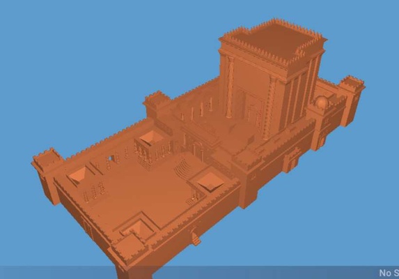 temple of solomon 3d models download creality cloud architecture & landscape 3d print model - Mito3D