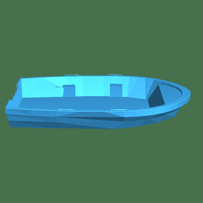 tender boat 3d models download creality cloud yachts 3d print model - Mito3D