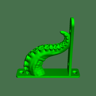 tentacolo staffa domestico 3d print model - Mito3D