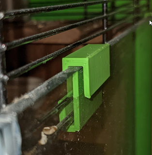 terrario gabbia staffa utensili 3d print model - Mito3D