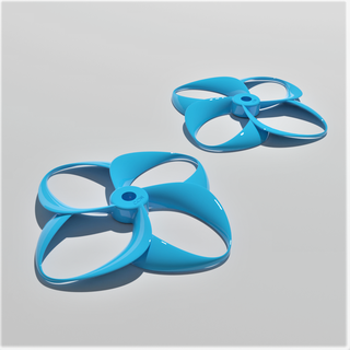 tetra loop toroidal propeller Drones 3d print model - Mito3D