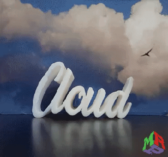 text flip - cloud Others 3d print model - Mito3D