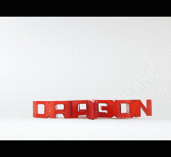text flip - dragon Monsters  3d print model - Mito3D