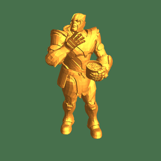 Thanos canavarlar 3d print model - Mito3D