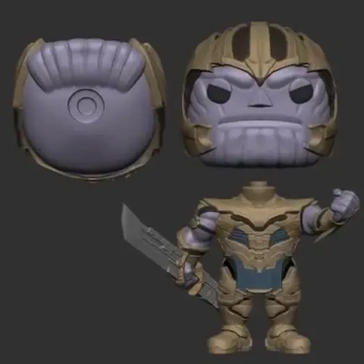 danke funko pop 3d modelle download realität wolke 3d print model - Mito3D