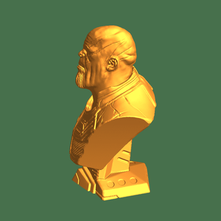 Thanos ficcional personagens 3d print model - Mito3D