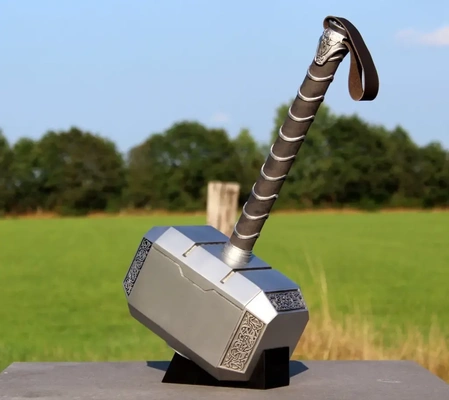 thor martello mjolnir 4kg 3d modelli scarica creality nube 3d print model - Mito3D