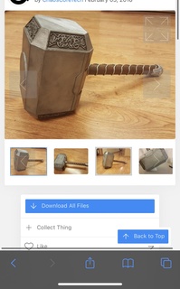 thor hammer Others 3d print model - Mito3D