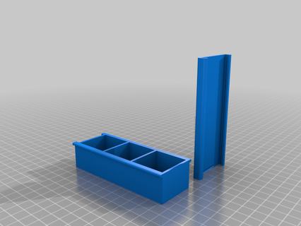three piece Kutu sürgülü kapak diğerleri 3d print model - Mito3D