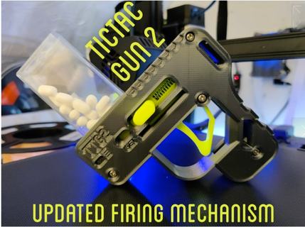 tique tac arma fogo 2 brinquedo armas 3d print model - Mito3D