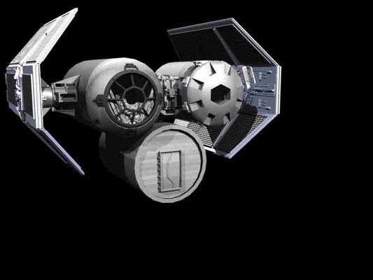 krawatte lander star kriege 3d modelle download realität wolke 3d print model - Mito3D