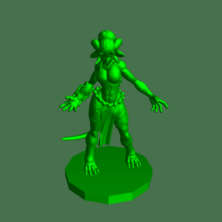 tiefling female 3d models download creality cloud Monsters 3d print model - Mito3D