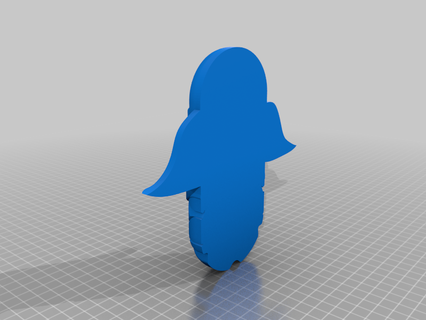 tiki grenouille mangeur 3d print model - Mito3D
