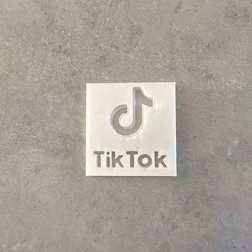 Tiktok 3d 3D print model - Mito3D