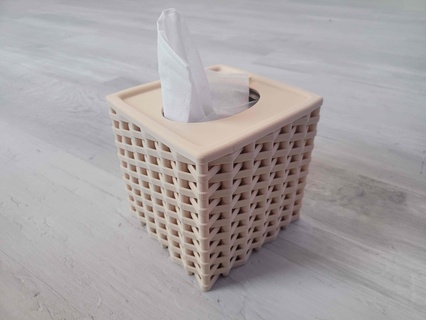 tissue box lid Home Decor 3d print model - Mito3D