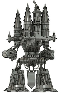 titan imperator warhammer 40 k 3d models download creality cloud Toys & Games 3d print model - Mito3D
