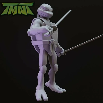 tmnt leo 3d modeller indir creality bulut 3d print model - Mito3D