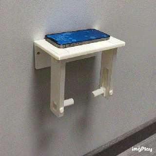 toilet paper holder - quick change Others 3d print model - Mito3D