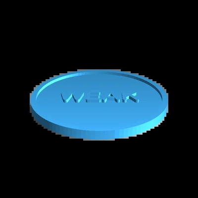 token 3d modelle download realität wolke 3d print model - Mito3D