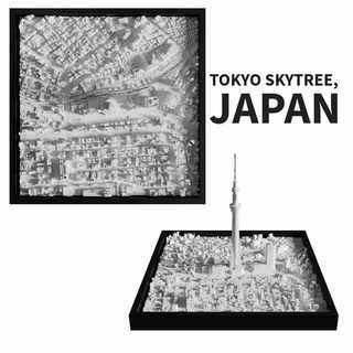 Tokyo Skytree Japonya ev dekor 3d print model - Mito3D
