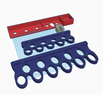 tool holder air tools bracket Tools 3d print model - Mito3D