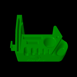 tool holder ender 5 7 logo usb cap Machinery & Equipment 3d print model - Mito3D