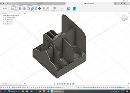 tool tray Others 3d print model - Mito3D