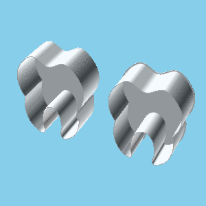 diente anidable caja v1 3d print model - Mito3D