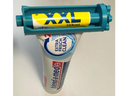 pasta dental tubo trinquete exprimidor casa 3d print model - Mito3D