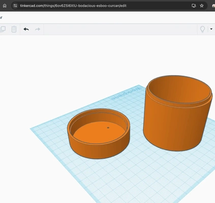 palillo dientes tarro tapa 3d modelos descargar crealidad nube 3d print model - Mito3D