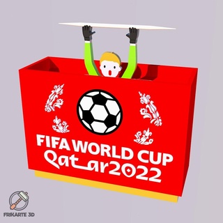 kürdan dağıtıcı fifa dünya Fincan Katar 2022 yerli cihaz 3d print model - Mito3D