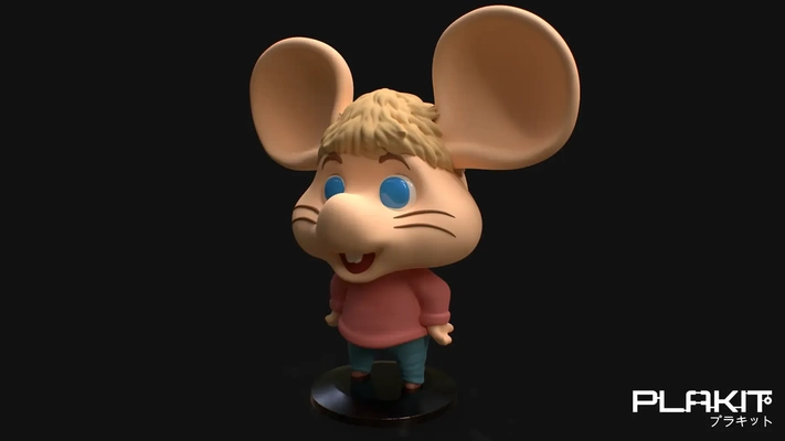 topo gigio 3d models download creality cloud 3d print model - Mito3D