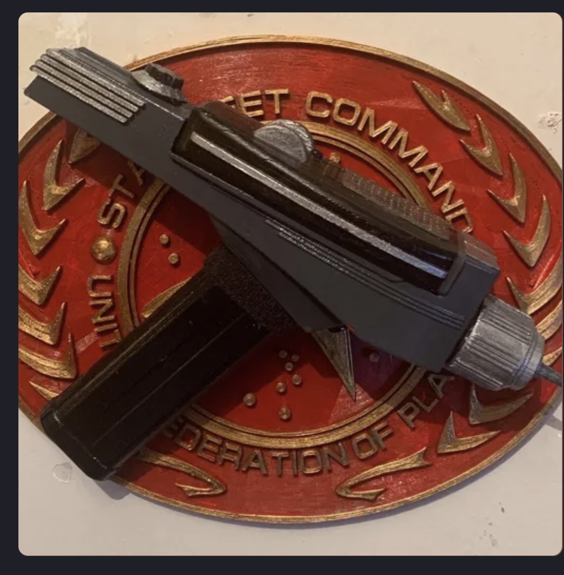 tos Phaser Star Wanderung 3D print model - Mito3D