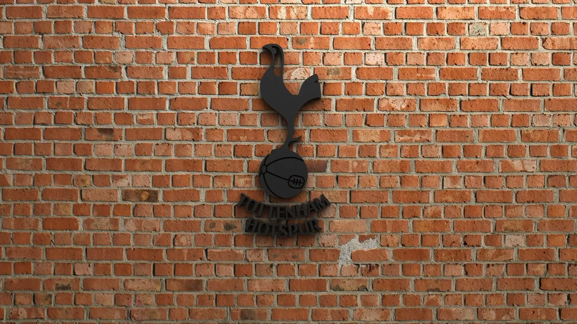 tottenham hotspur fc logo 3d modelli scarica creality nube 3D print model - Mito3D