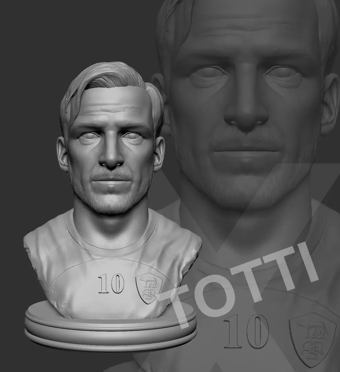 totti 3d modelos baixar crialidade nuvem 3D print model - Mito3D