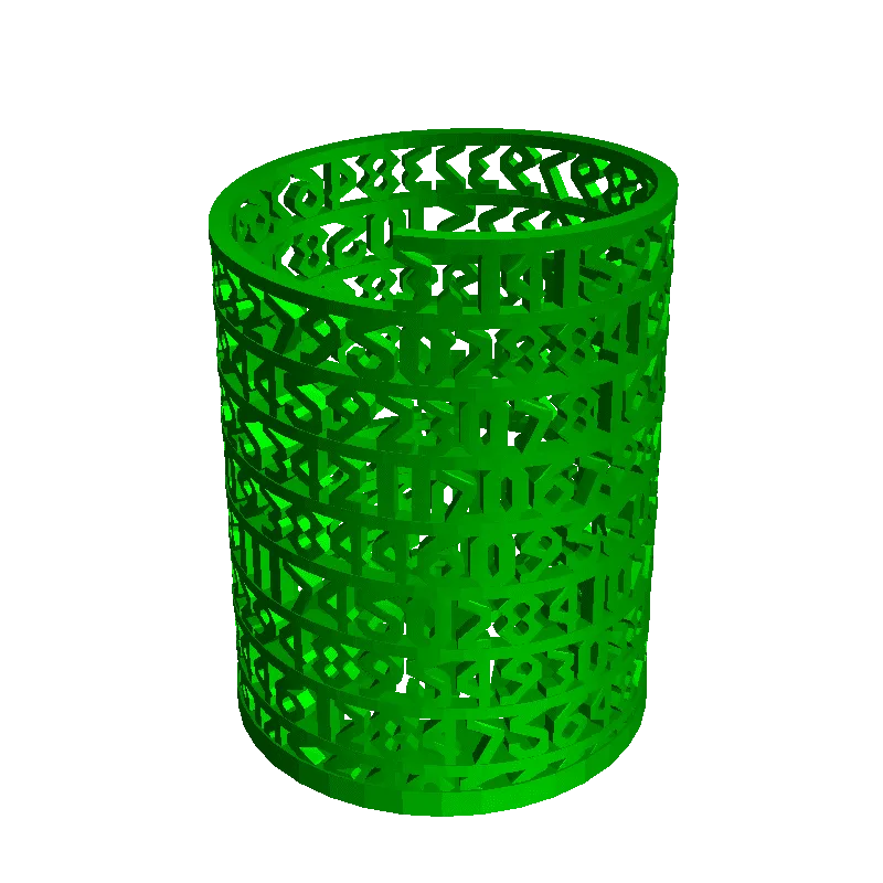 torre of pi mejorado fuente 3d modelos descargar crealidad nube 3D print model - Mito3D