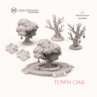 town oak Others 3d print model - Mito3D
